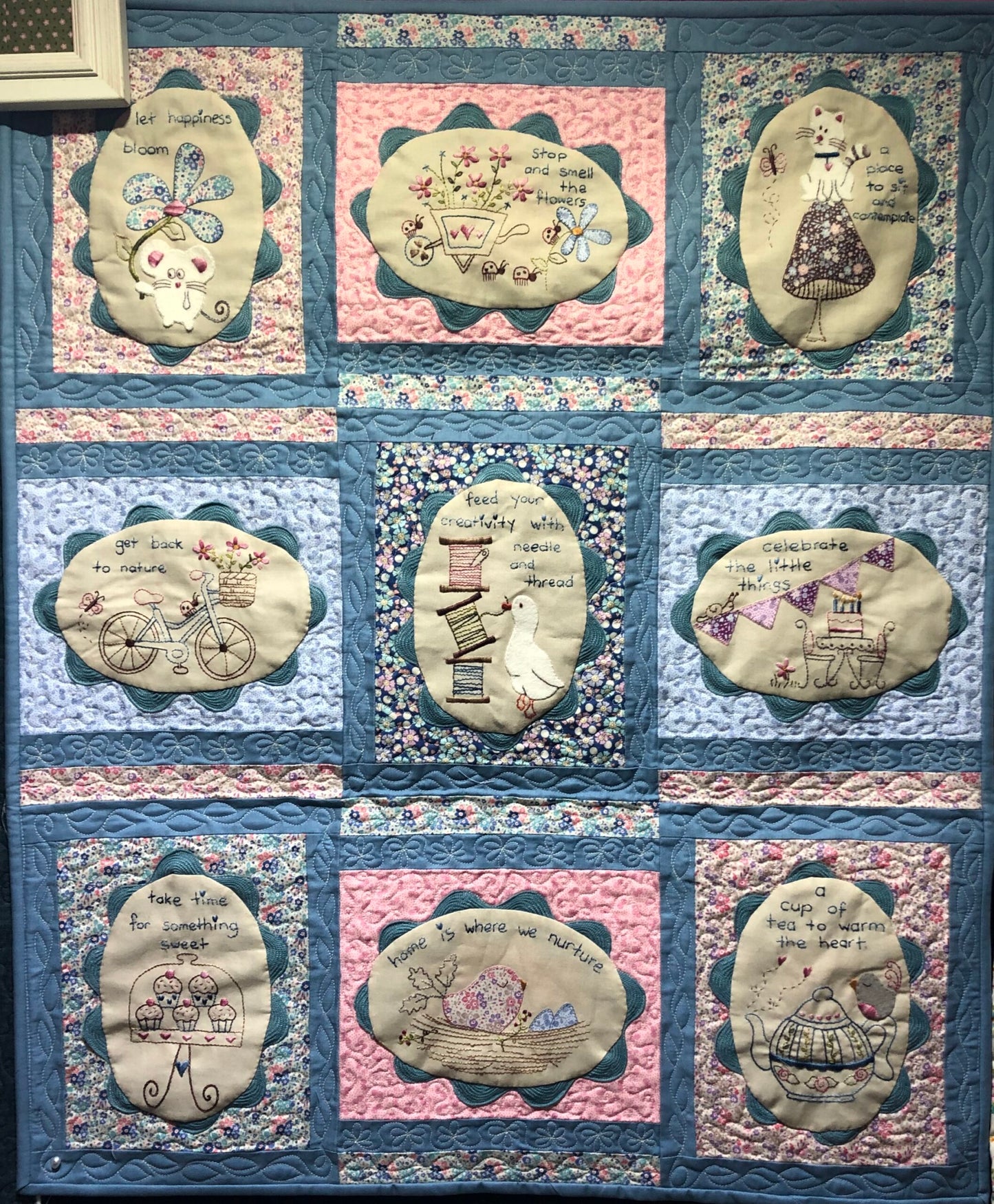 The Simple Things with fabric kit