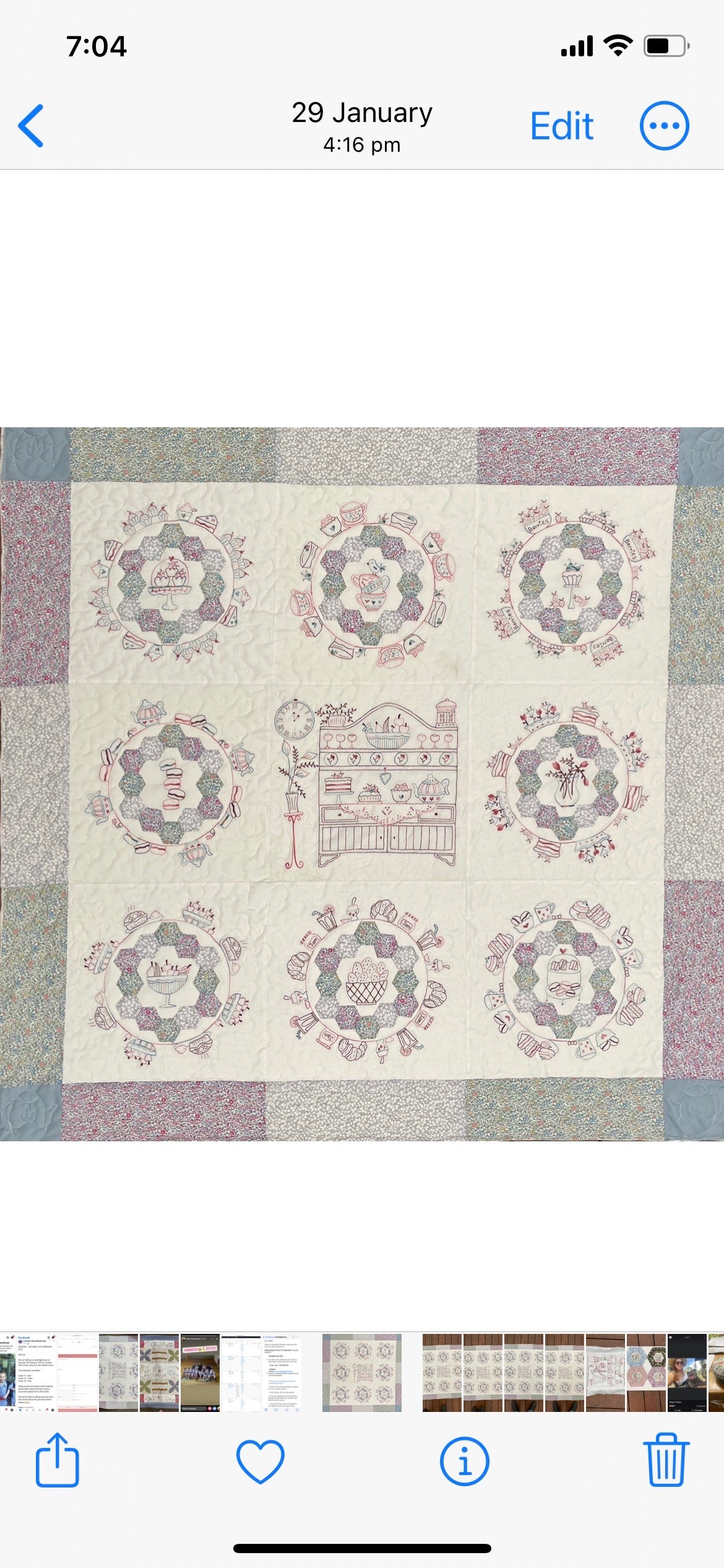 Round the Kitchen Table set of patterns
