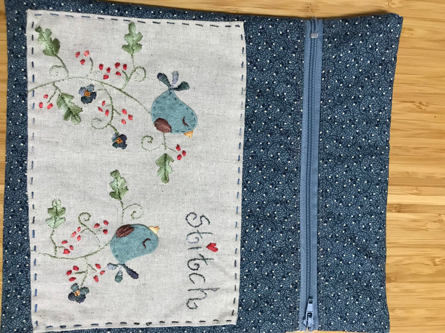 Little Bluebird Project Pouch