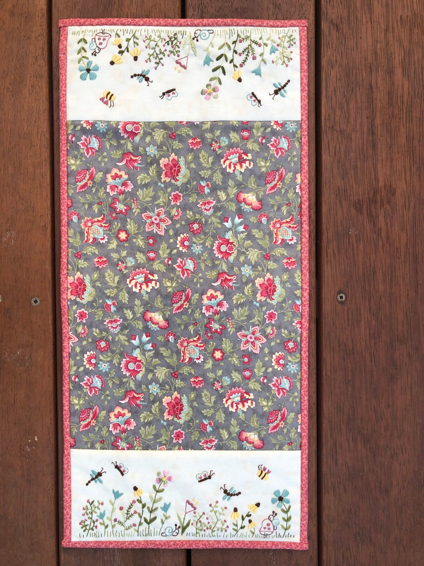Dragonfly Garden Table Runner