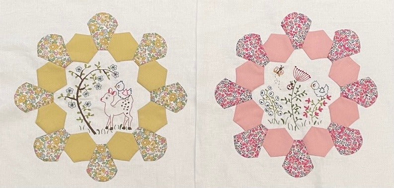 A Woodland Garden set of patterns