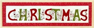 Christmas with Rudolph kit and pattern