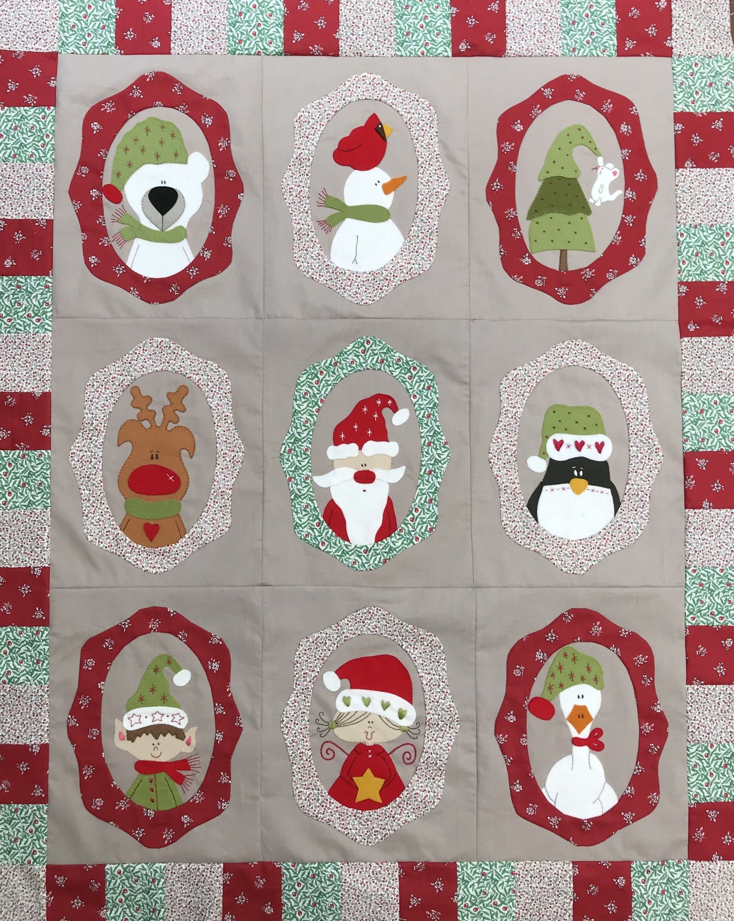 The Christmas Clan pattern and kit per month