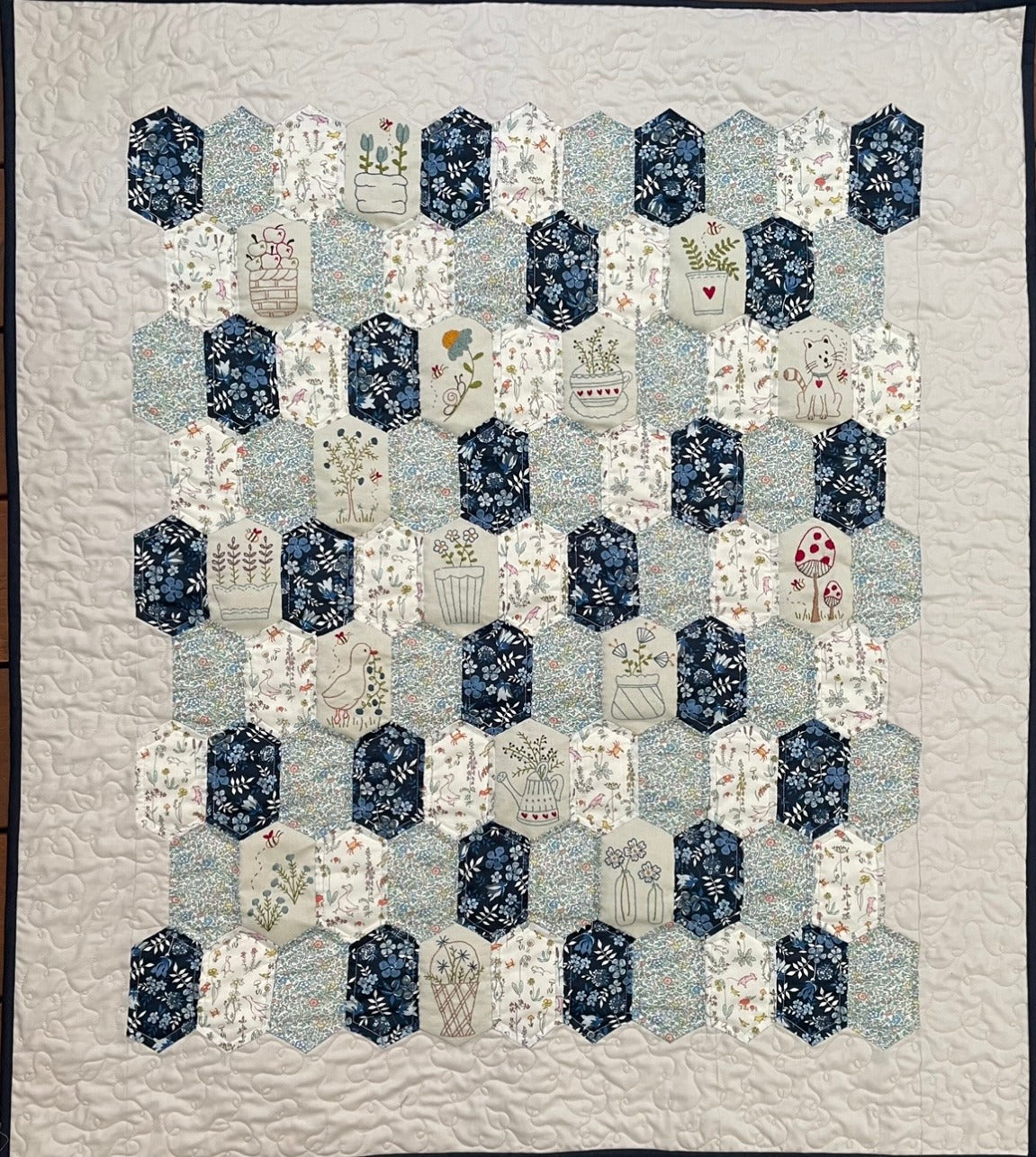 Amongst the Bees pattern
