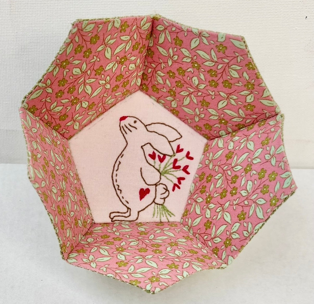 Bunny basket pattern and papers