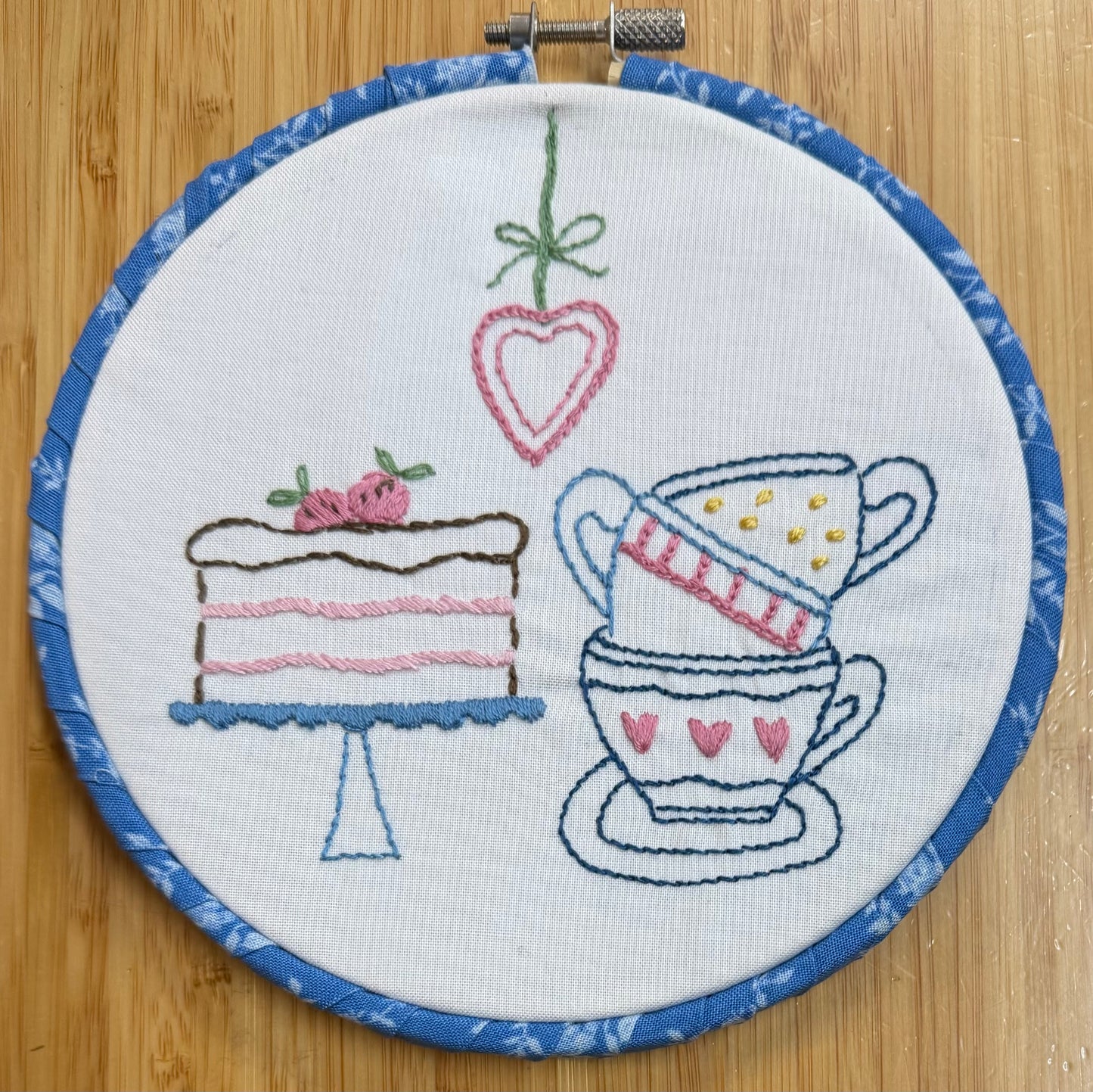 Tea Time Hoop pattern