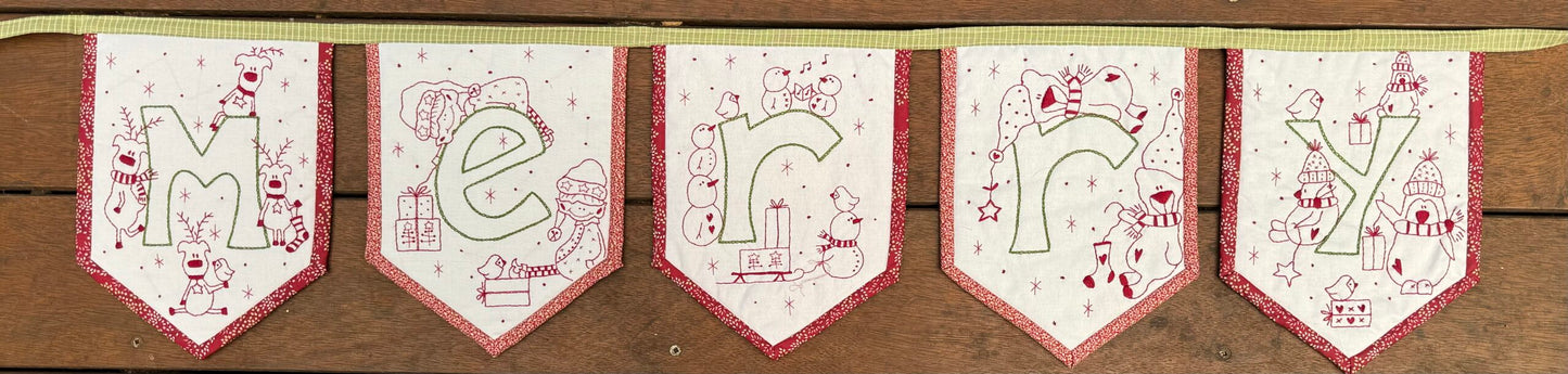 Bunting club "Merry Christmas"