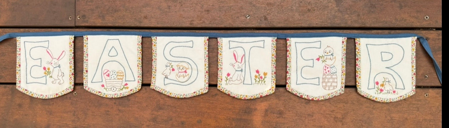 Easter Bunting pattern and kit