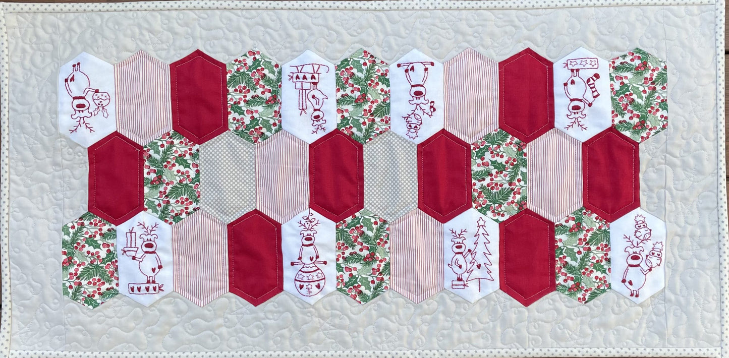 Rudolph’s Gifts pattern and template
