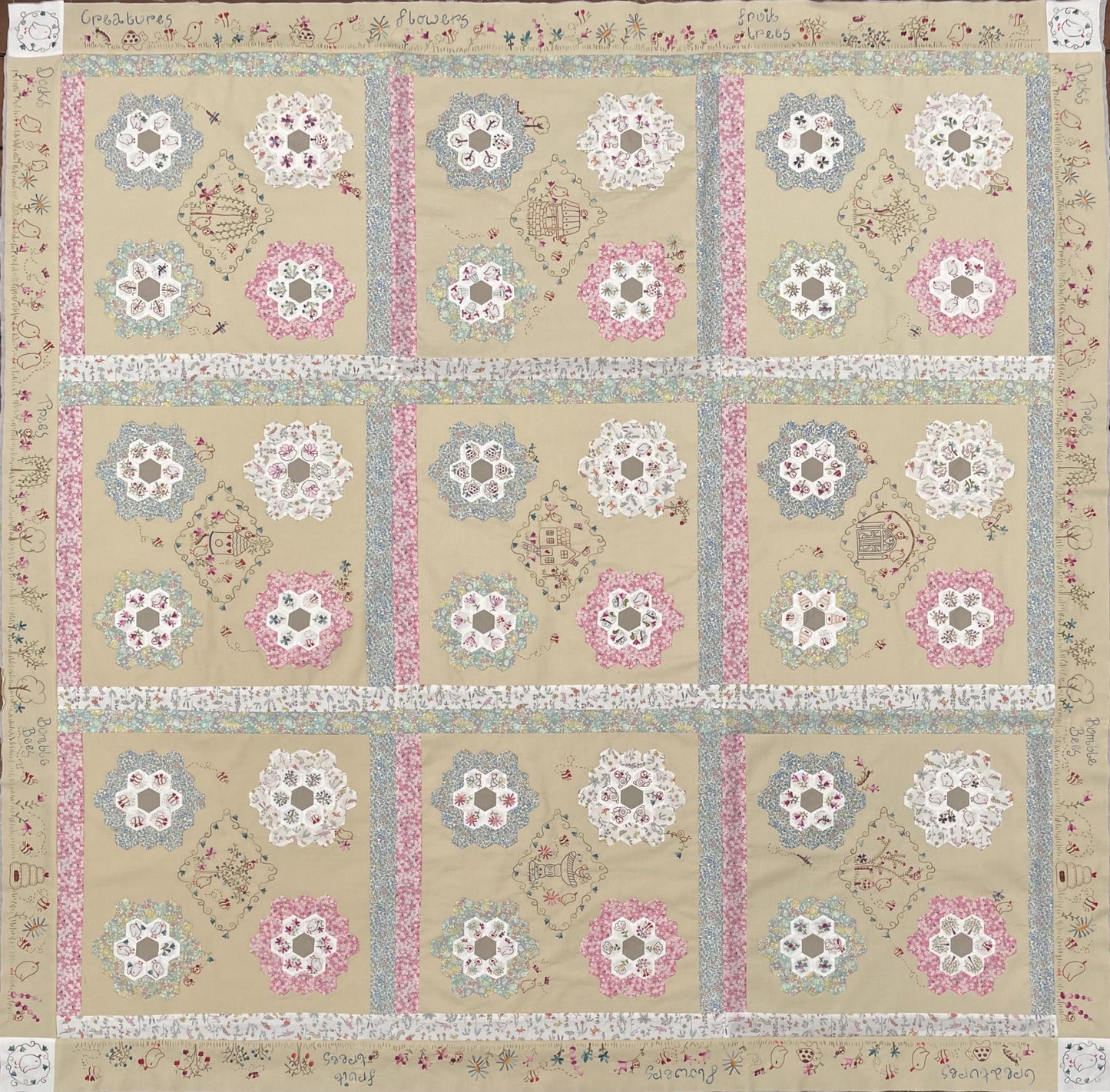 Ducks, Trees and Bumble Bees Pattern Set