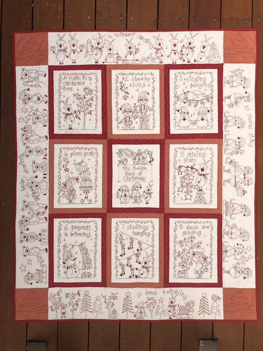 Twelve Days of Christmas block of the month