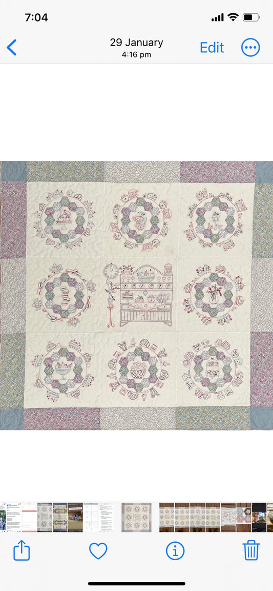 Round the Kitchen Table set of patterns