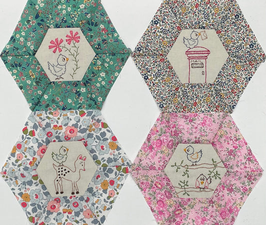 Birds of Liberty pattern and kit block of the month