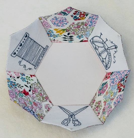Notions Basket pattern and paper templates