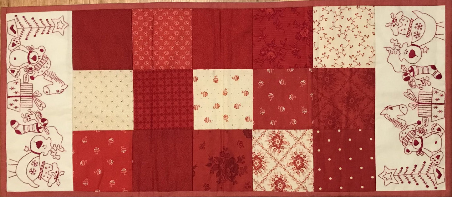 Gathering at the Tree table runner