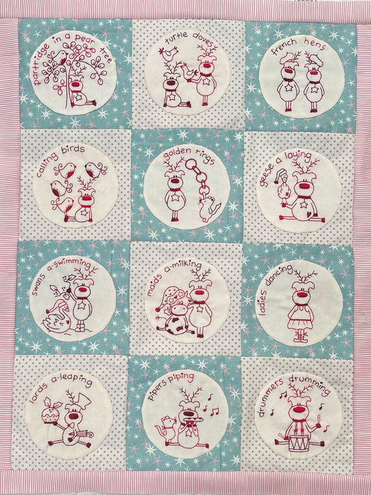 The Twelve Days of Rudolph pattern