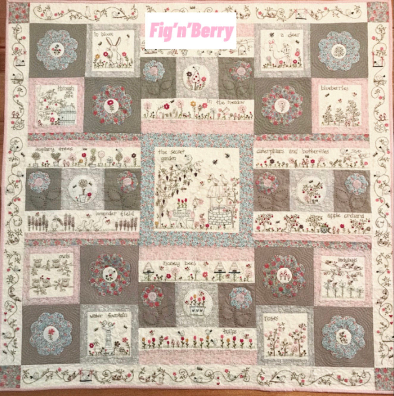 The Secret Garden set of patterns