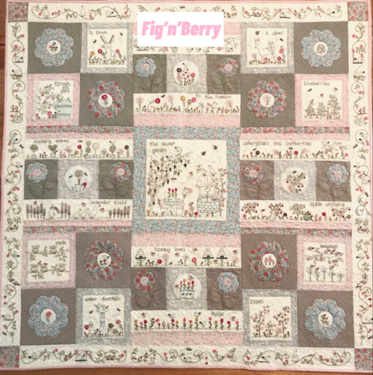 The Secret Garden set of patterns
