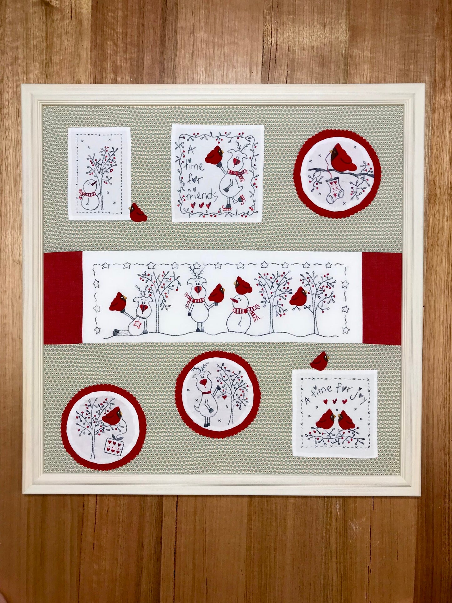 A Cardinals Tale with felt