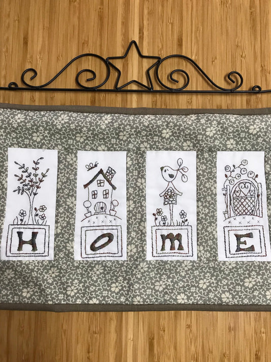 HOME wall hanging