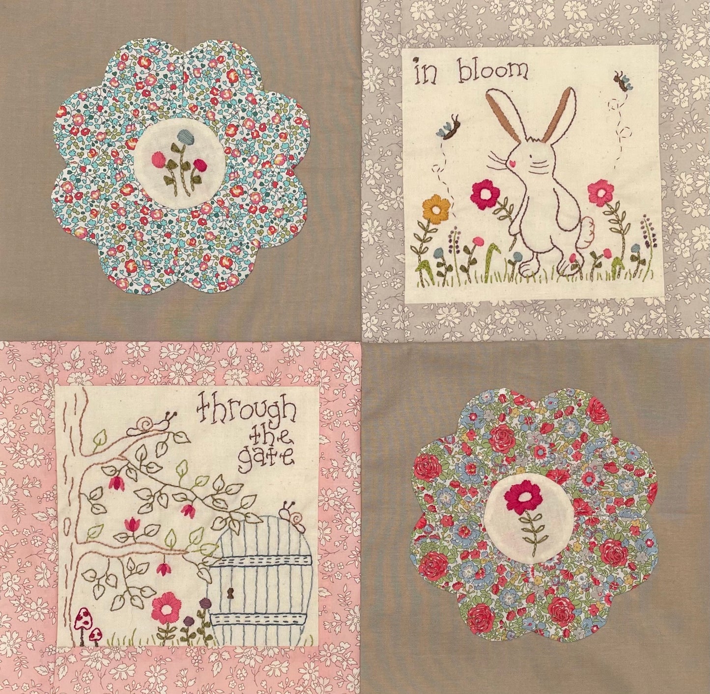 The Secret Garden Block of the month pattern only