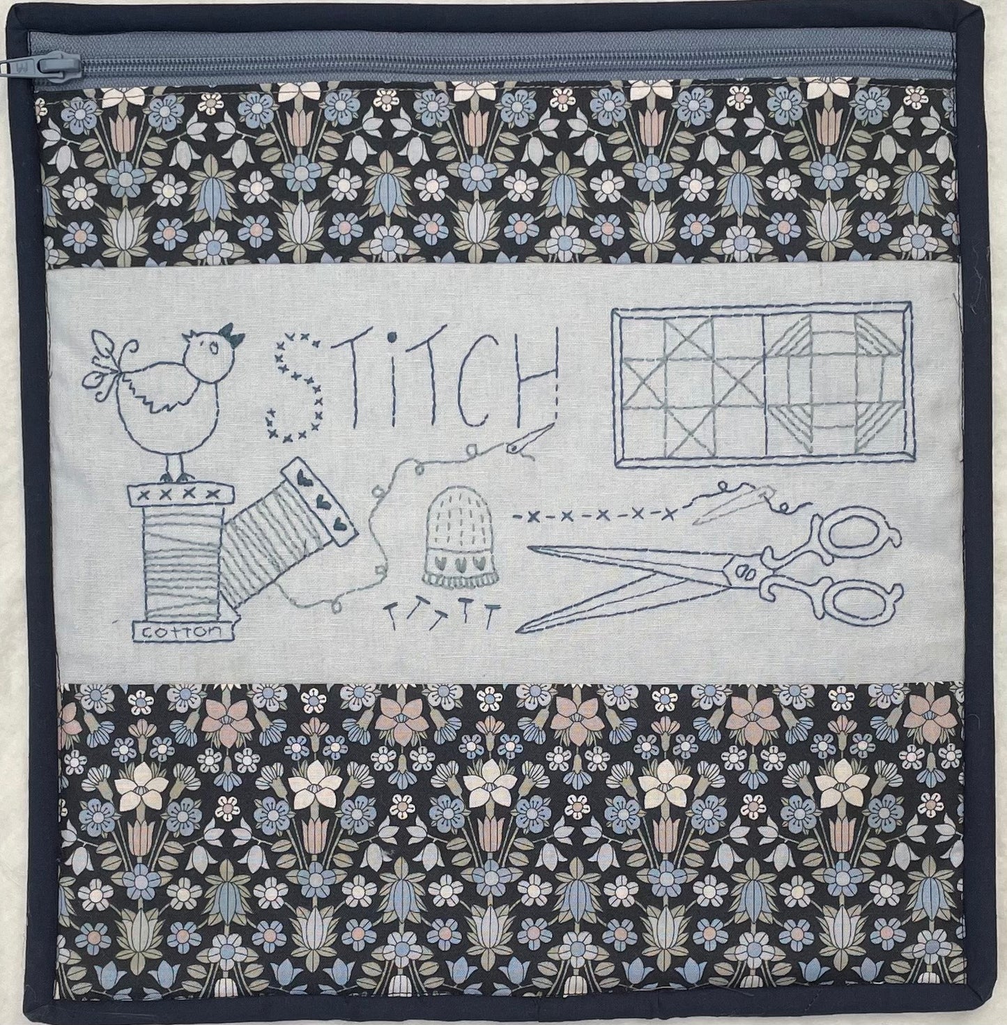 Stitching Things Zippered Pouch pattern and kit