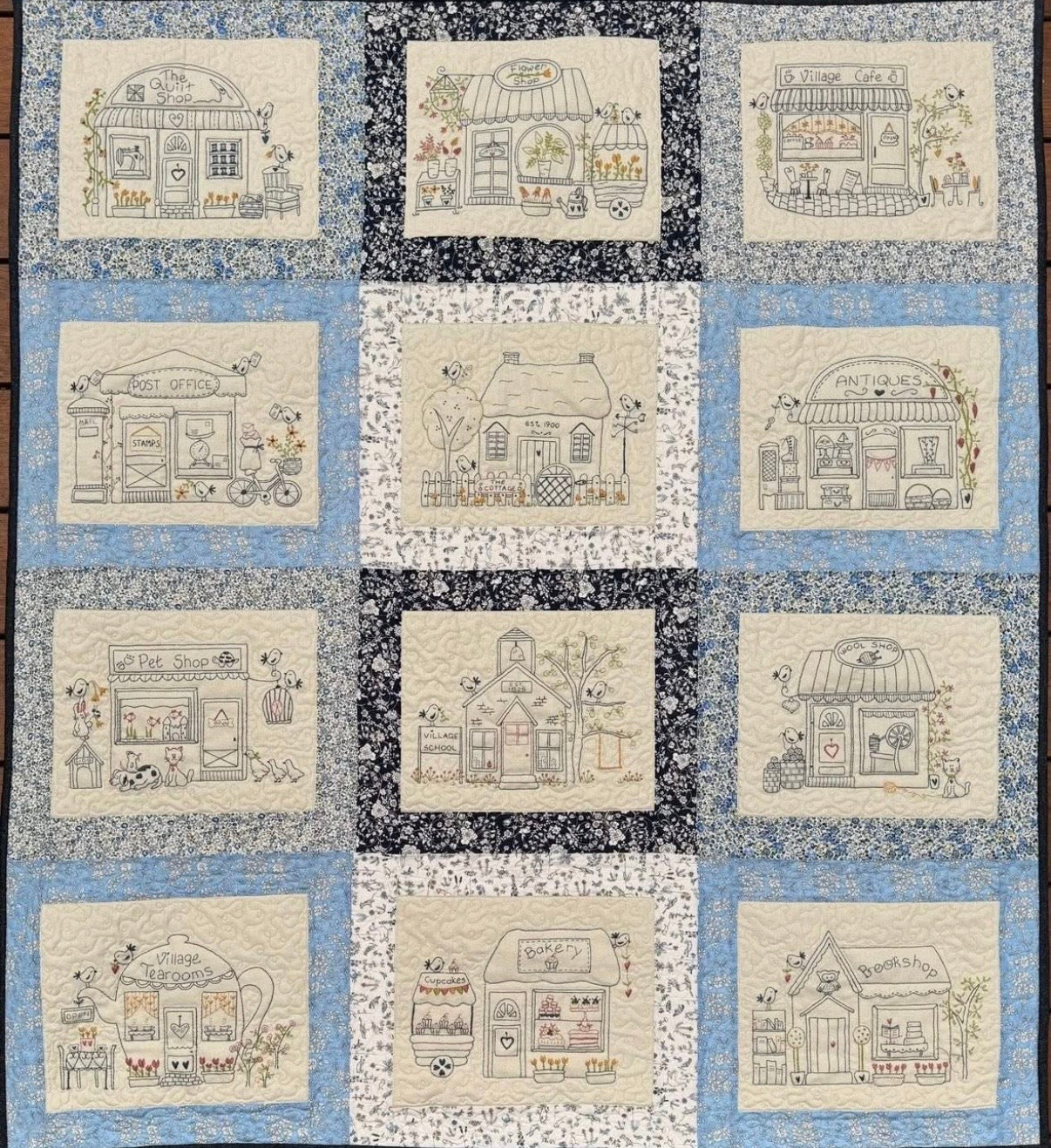 The Little Village set of patterns