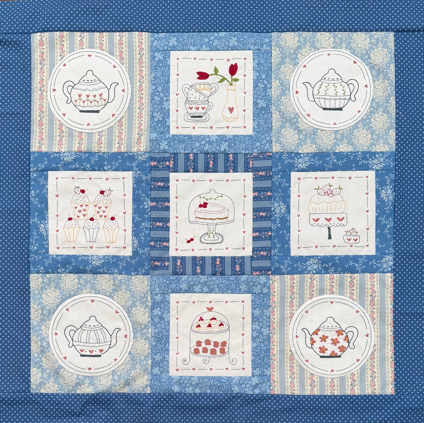 Simply Blue Pattern and Kit