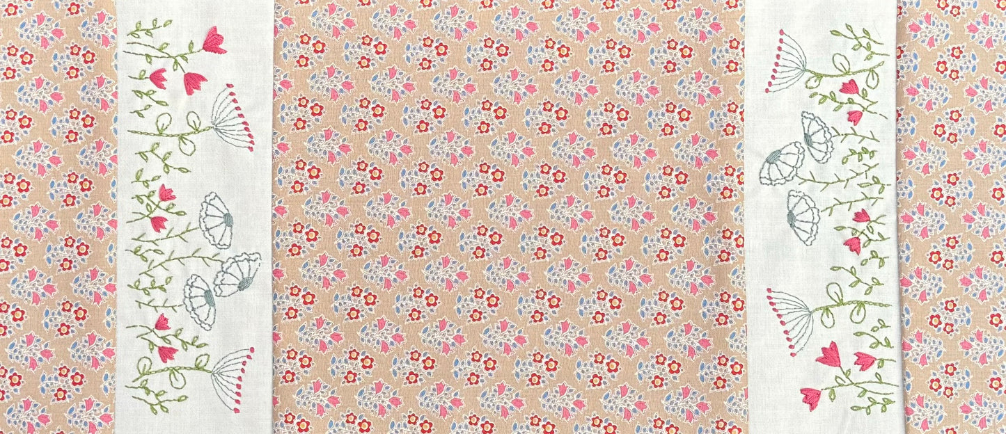 Little Flower Garden Table Runner pattern