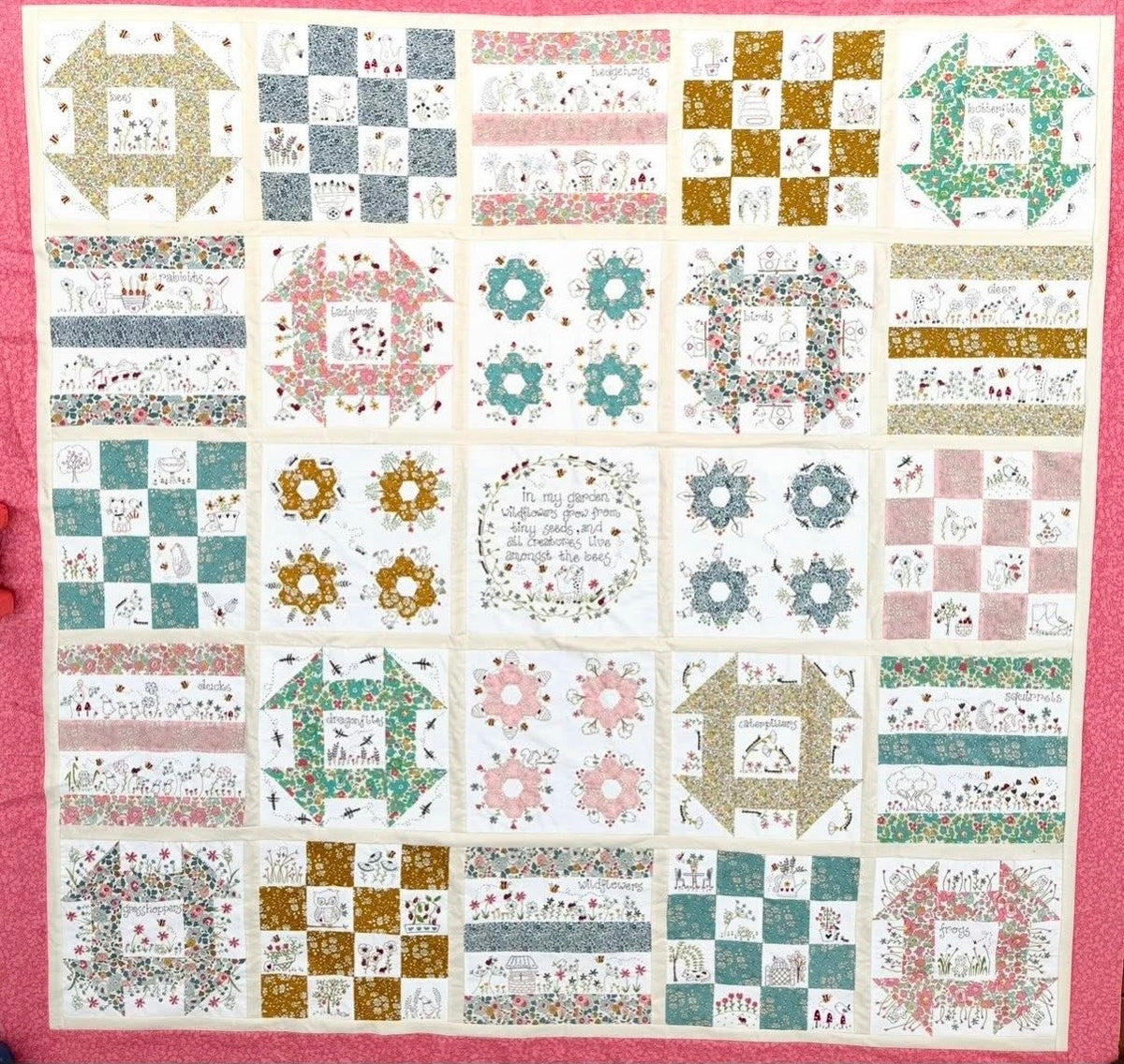 Betsys Garden pattern set