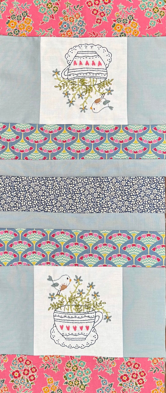 Flowering Teacups pattern