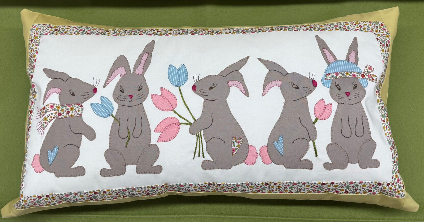 The Bunny Clan pattern and fabric kit
