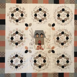 Round the Garden Path block of the month
