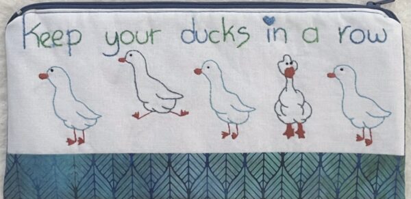 Keep your ducks in a row