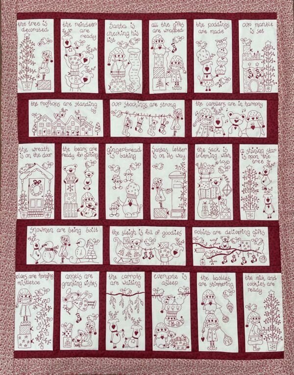 A Redwork Christmas full set of patterns