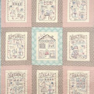 Vintage Sewing Room Pattern a month