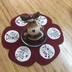 Rudolph’s Little Candle Mat