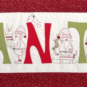 Christmas with Santa pattern and part kit